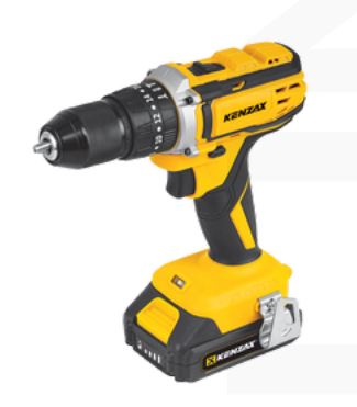 تصویر از دریل پیچ گوشتی شارژی ۱۶ ولت دوسرعته چکشی ۳۲ نیوتن متر 