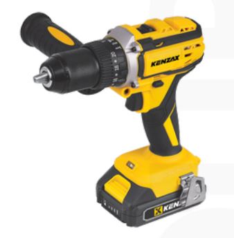 تصویر از دریل پیچ گوشتی شارژی ۲۰ ولت دوسرعته چکشی ۵۰ نیوتن متر