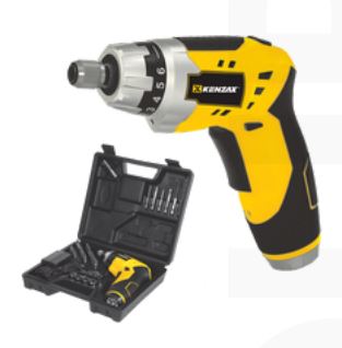 تصویر از ست پیچ گوشتی شارژی تاشو ۳.۶ ولت ۳.۵ نیوتون متر