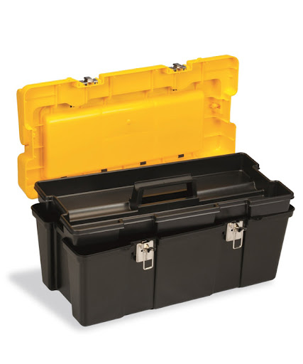 تصویر از جعبه ابزار پلاستیکی استنلی کوچک