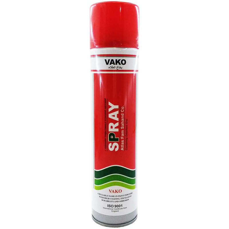 تصویر از اسپری رنگ قرمز