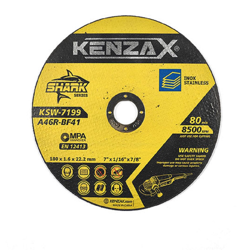 تصویر از صفحه سنگ استیل بر 1/6*180 کنزاکس 7199