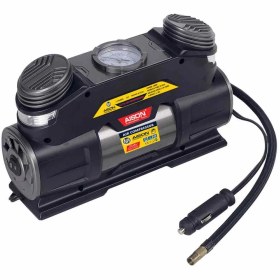 تصویر از کمپرسور باد فندکی دو سیلندر آیسون