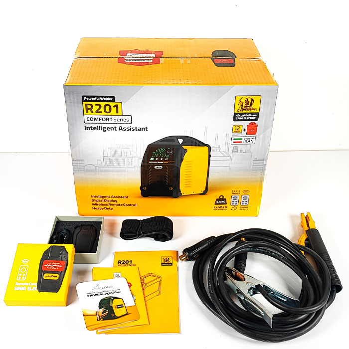 تصویر از موتور جوش  201 اینورتر  200آمپر کنترل دار صبا