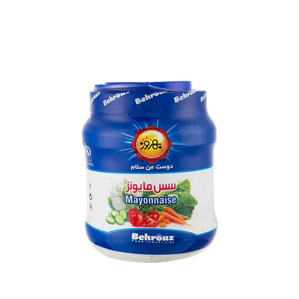 تصویر از سس مايونز 1800 گ بهروز چربي کاهش يافته