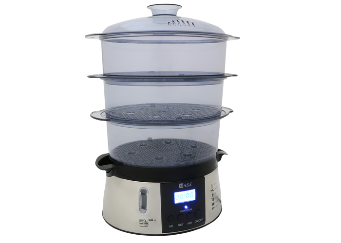 تصویر از بخار پز الکترونيک